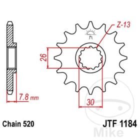 Pignon JT JTF1184.18