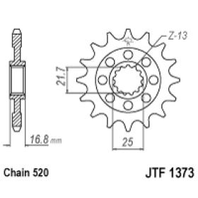 PIGNONE JT 1373 Z15