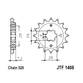 PIGNONE JT 1408 Z15