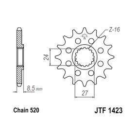 RITZEL JT JTF1423.16