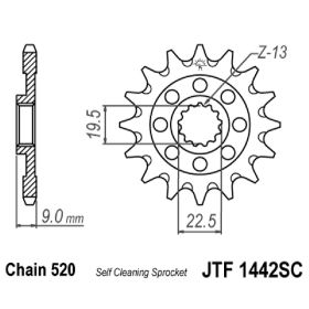 PIGNONE JT 1442SC Z13