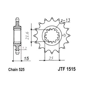 PIGNONE JT 1515 Z15