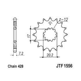 PIGNON JT JTF1556.13