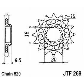 PIGNONE JT 268 Z13