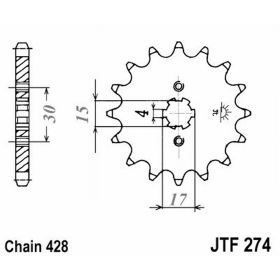 PIGNONE JT 274 Z14