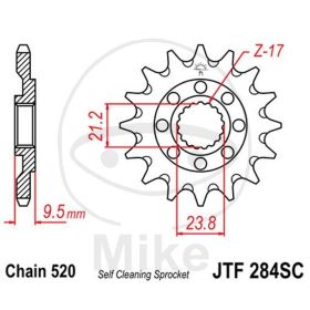 Ritzel RAC 13Z Teilung 520 Honda CR 250 R ME03