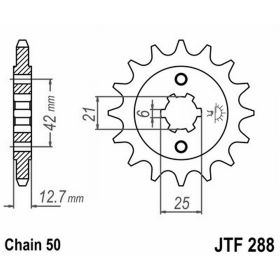 JT JTF288.15 PINION