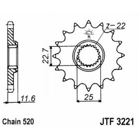 PIGNONE JT 3221 Z11