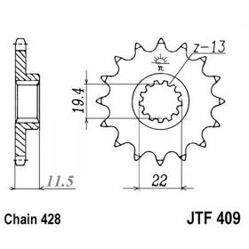 RITZEL JT JTF409.16