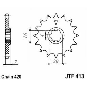 PIGNONE JT 413 Z14