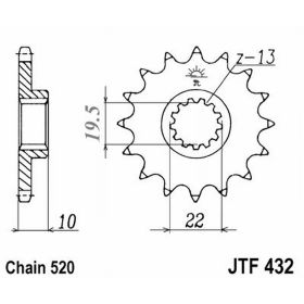 RITZEL JT JTF432.13