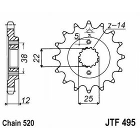 RITZEL JT JTF495.15