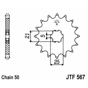PIGNONE JT 567 Z16