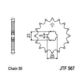 PIGNONE JT 567 Z17
