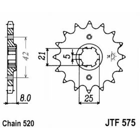 PIGNON JT JTF575.14