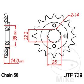 RITZEL JT JTF739.15 530 Z15