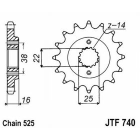 RITZEL JT JTF740.14