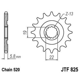 RITZEL JT JTF825.13