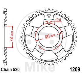 Couronne moto JT JTR1209.41
