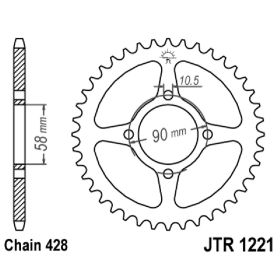 COURONNE MOTO JT JTR1221.44