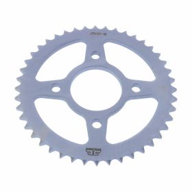 Corona JT 44 denti passo 428 argento acciaio per Honda