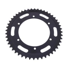 Corona JT 48 denti passo 525 nera acciaio JTR1791.48 per Suzuki