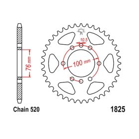 COURONNE MOTO JT JTR1825.43