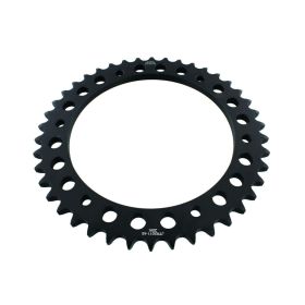 JT Crown 42 Teeth Pitch 530 Black Steel for Triumph