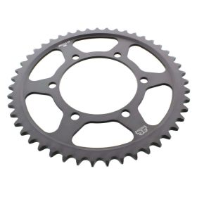 JT Crown 47 Teeth Pitch 525 Black Steel for Triumph