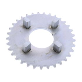 JT 33 Teeth 420 Pitch Silver Steel Sprocket JTR256.33