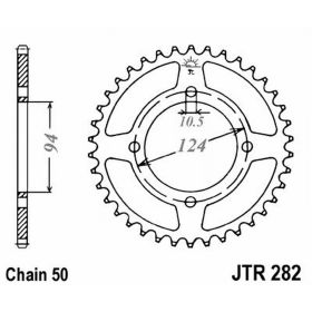 MOTORRAD HINTER KETTENRAD JT JTR282.37