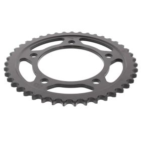 JT 43-Tooth Steel Sprocket 530 Pitch Black JTR302.43ZBK for Honda