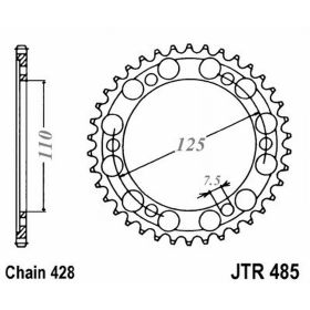 JT JTR485.46 MOTORCYCLE REAR SPROCKET