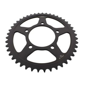 JT Crown 45 Teeth Pitch 525 Black Steel for Suzuki