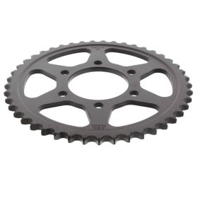 Corona JT 45 denti passo 530 nera acciaio JTR816.45ZBK per Suzuki
