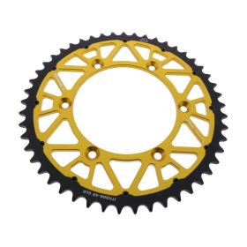Corona JT JTX808.49GLD passo 520 denti 49 Twinstar oro
