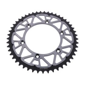 Corona JT JTX808.49GR passo 520 denti 49 Twinstar grigio