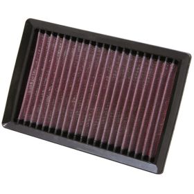 Filtro aria K&N in cotone pannello alto 222 mm per BMW