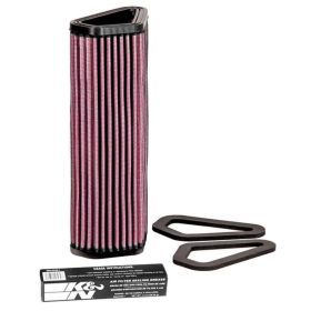 Filtre à air en coton K&N 137 mm de hauteur pour DUCATI