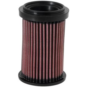 Filtre à air rond en coton K&N de 117 mm de hauteur pour DUCATI