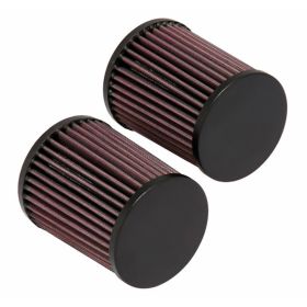 Filtro aria rosso K&N in cotone forma conico alto 160 mm per HONDA CBR RR FIREBLADE 1000
