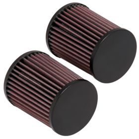 Filtro aria rosso K&N in cotone forma conico alto 162 mm per HONDA CBR RR FIREBLADE 1000