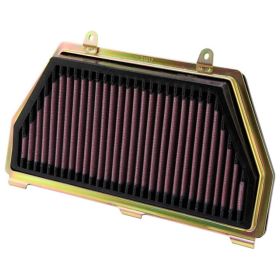 Filtro aria K&N in cotone forma trapezoidale alto 222 mm per HONDA