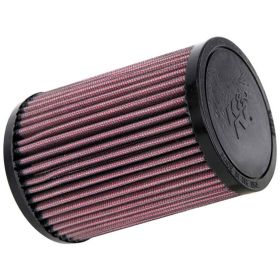 Filtre à air en coton rouge K&N en forme de cône de 117 mm de hauteur pour HONDA