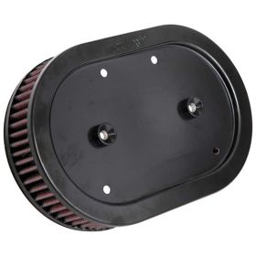 Filtro aria K&N in cotone ovale alto 260 mm per HARLEY DAVIDSON