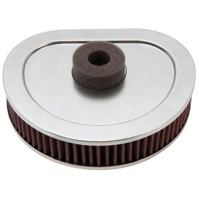 Filtre à air en coton K&N haut de 152 mm pour HARLEY DAVIDSON