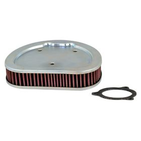 Filtre à air en coton K&N de 216 mm de hauteur pour HARLEY DAVIDSON