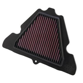 Filtro aria K&N in cotone forma triangolare alto 222 mm per KAWASAKI
