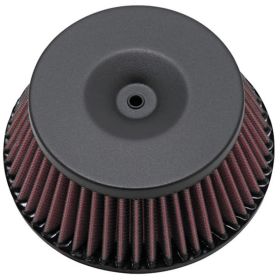 Filtre à air en coton rouge K&N en forme de cône de 92 mm de hauteur pour KAWASAKI