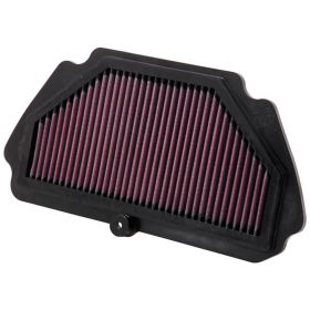 Filtro aria K&N in cotone pannello alto 196 mm per KAWASAKI